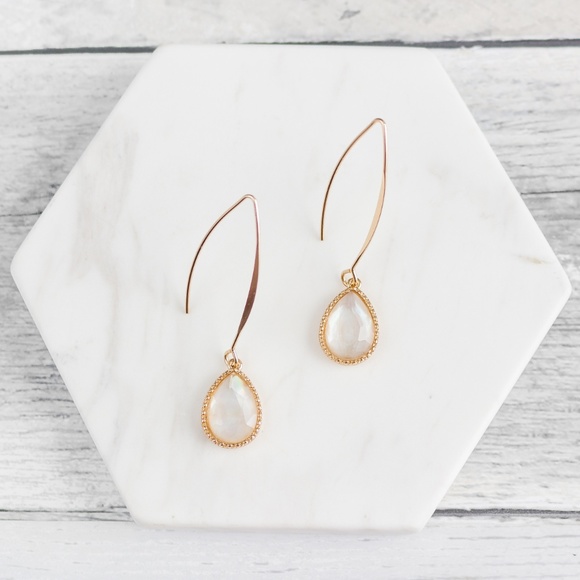 'Eden' Teardrop Earrings - Picture 3 of 8